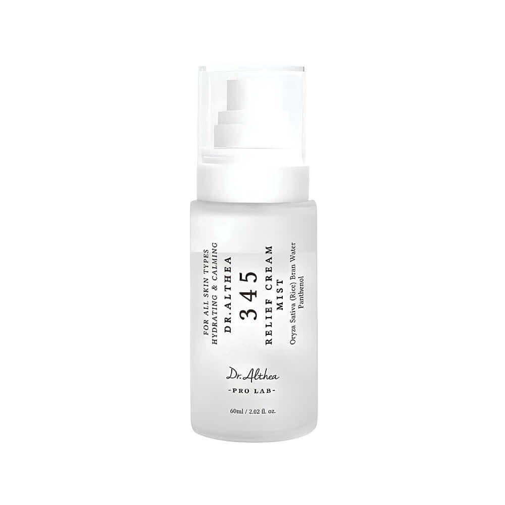 Успокаивающий мист с гидролатом риса и пантенолом Dr. Althea 345 Relief Cream Mist, 60 мл